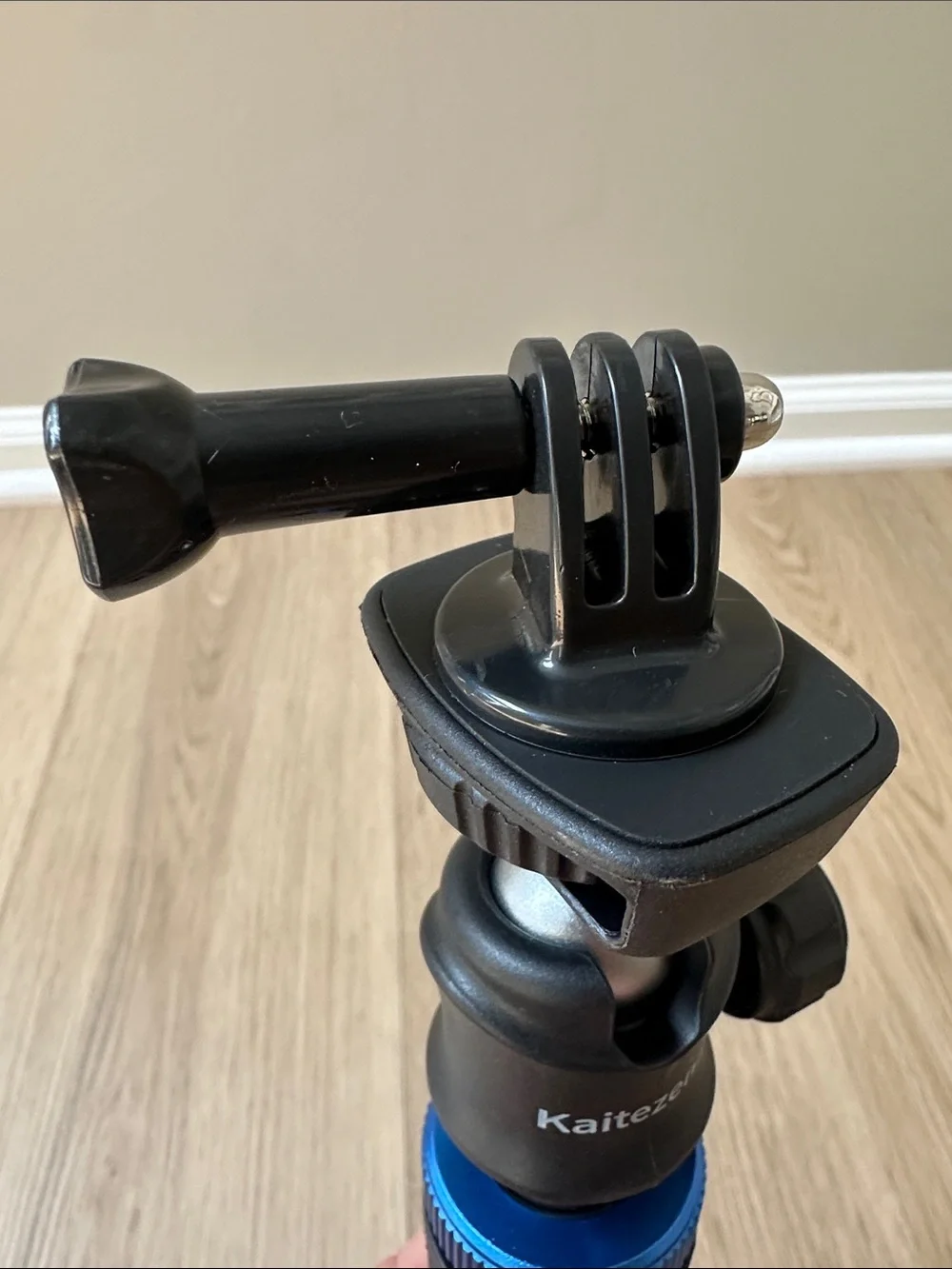 Black Mini Tripod with Blue Accent for GoPro Action Cams